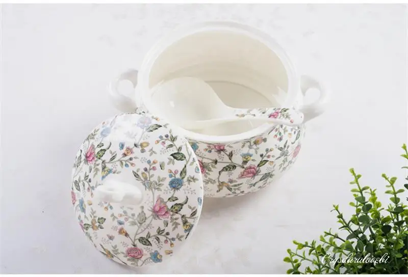 9 Inch, Bone China Tureen for  – Food Storage Of Plants Bewertung und Preis
