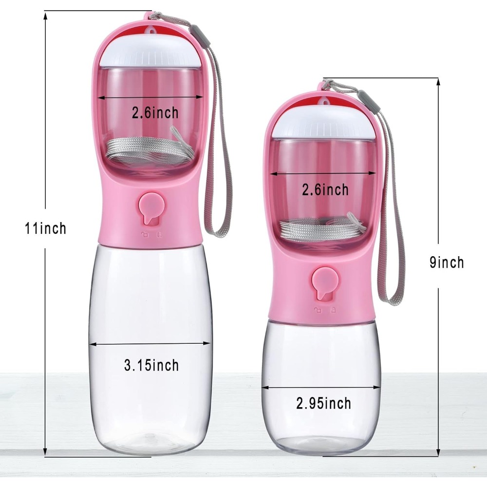 Dog Water Bottle with Food Con – Food Storage Necessities Bewertung und Preis