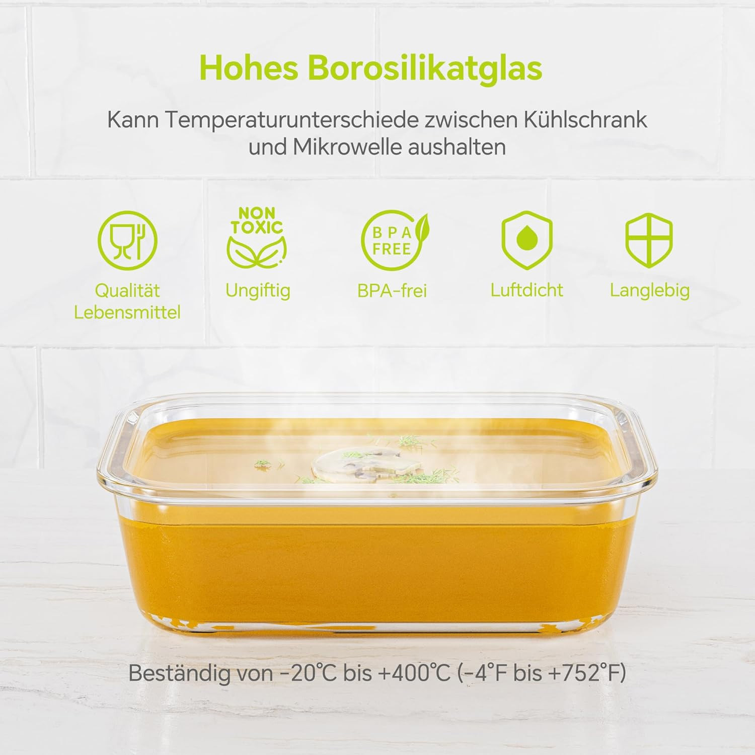 8-Pack Airtight Glass Food Sto – Food Storage Ideas Bewertung und Preis