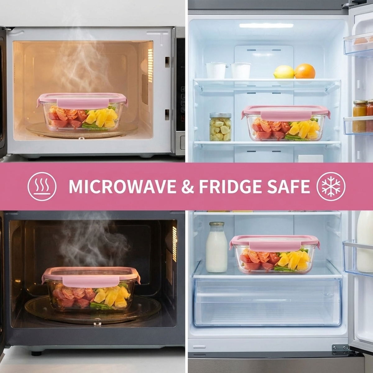 High Borosilicate Glass Food S – Food Storage Home Bewertung und Preis