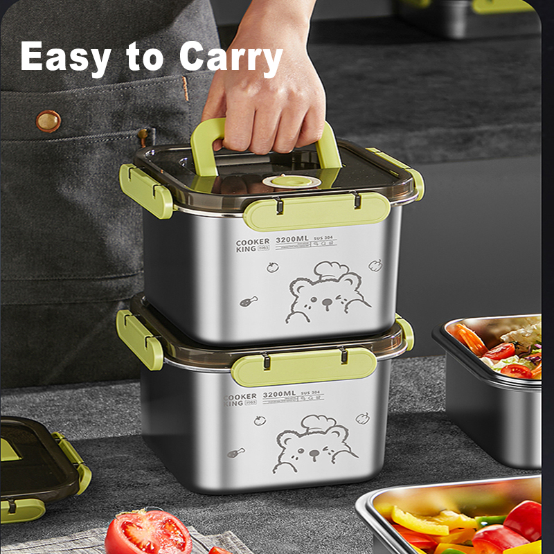 COOKER KING 420ml-6200ml Large – Stainless Lunch Box Bewertung und Preis