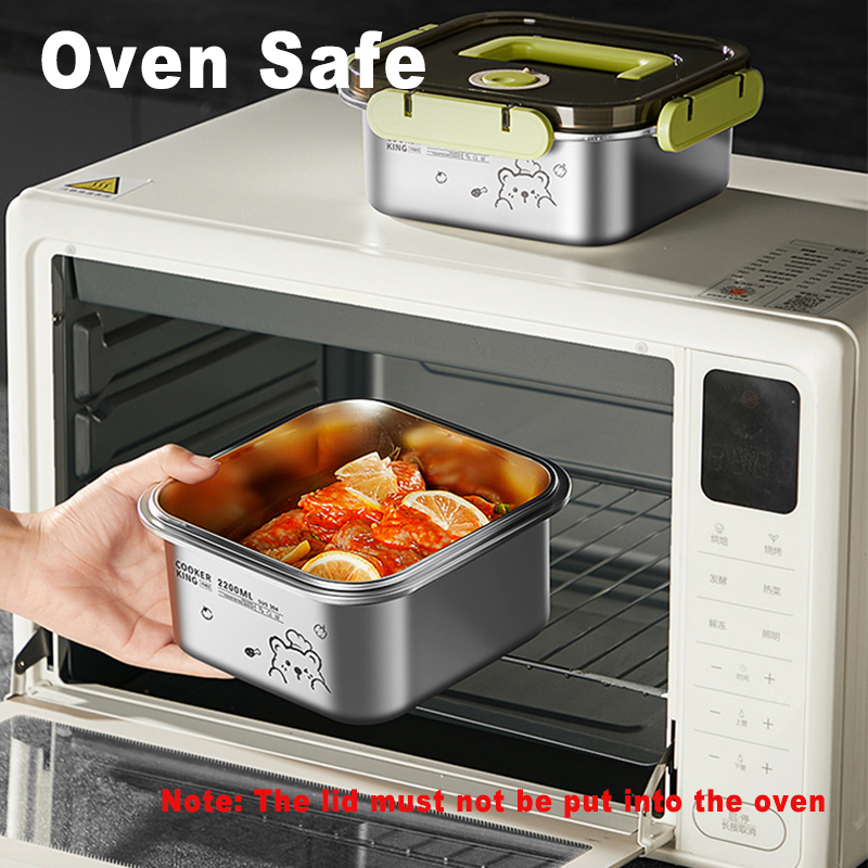 COOKER KING 420ml-6200ml Large – Stainless Lunch Box Bewertung und Preis