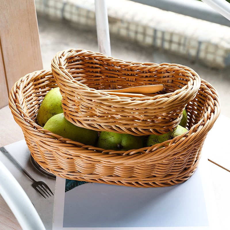 Oval Rattan Woven Storage Bask – Food Storage Of Plants Bewertung und Preis