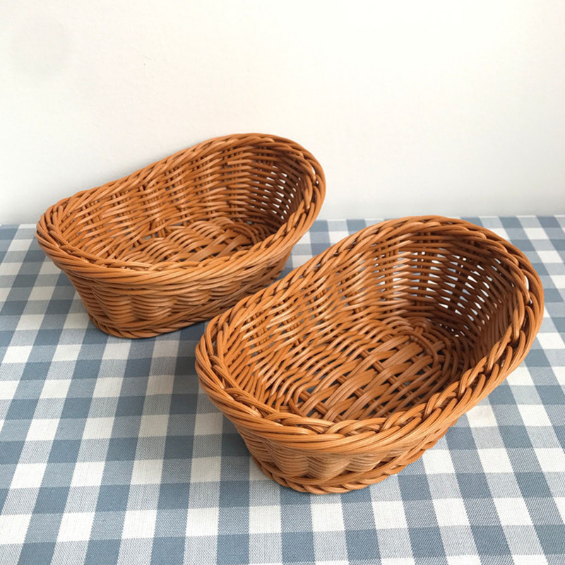 Oval Rattan Woven Storage Bask – Food Storage Of Plants Bewertung und Preis