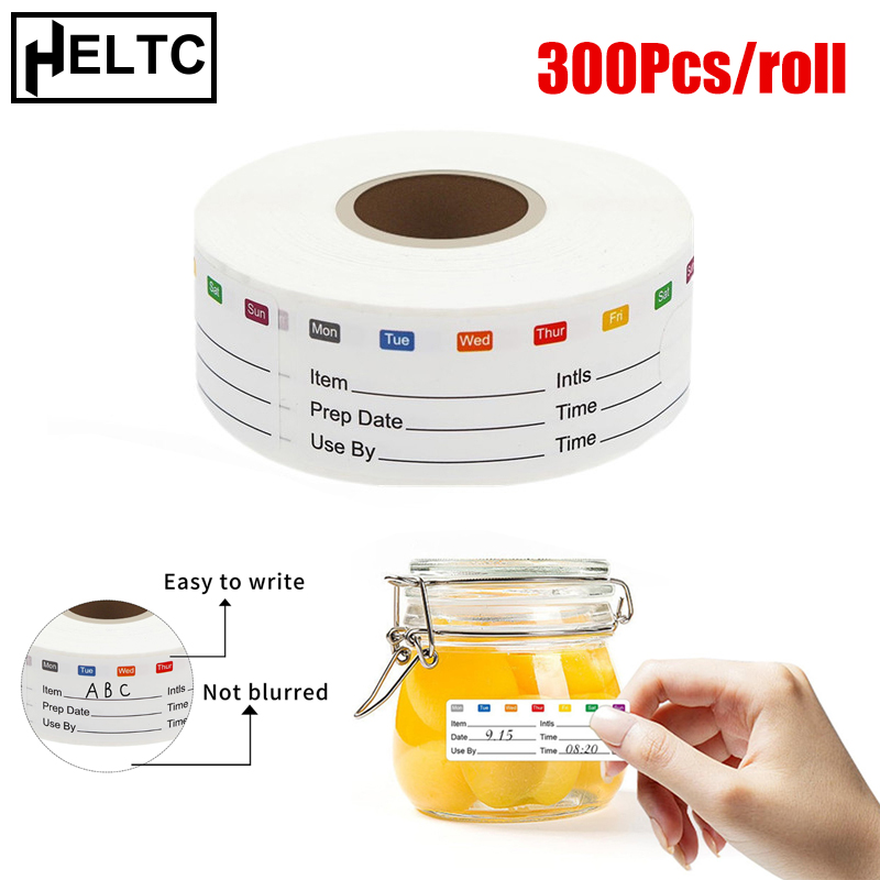 300Pcs/Roll Kitchen Date Food  – Food Storage Expiration Dates Bewertung und Preis