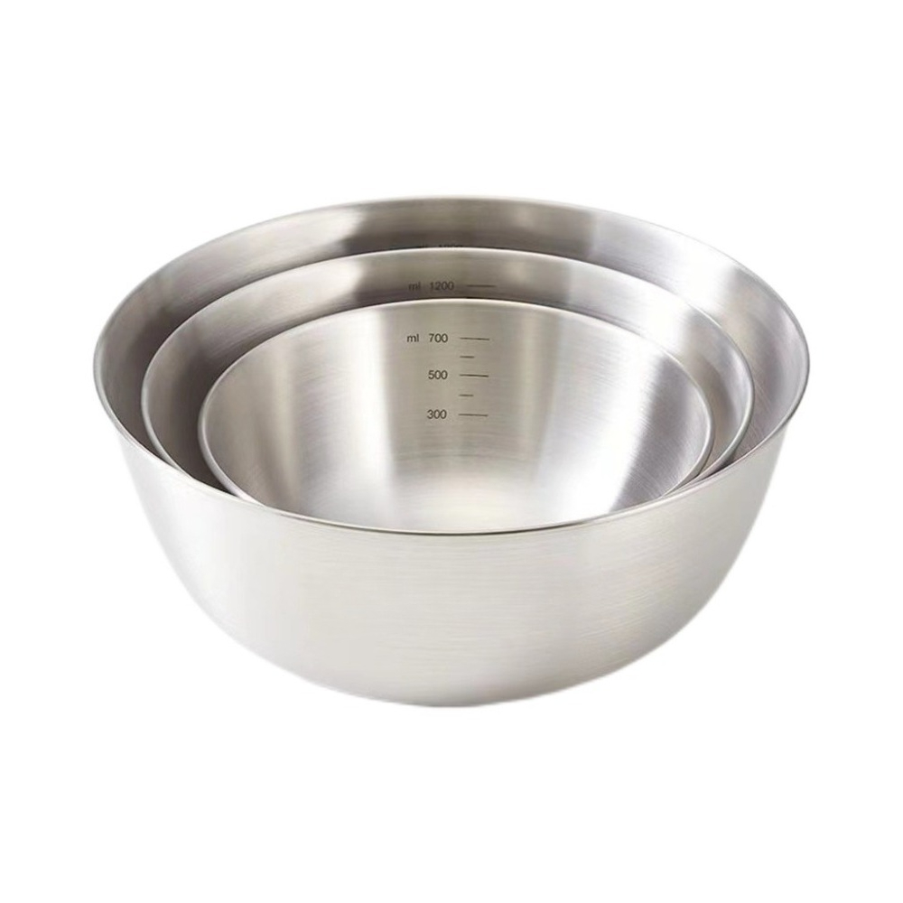 3pcs Stainless Steel Bowl Set  – Food Storage Home Bewertung und Preis