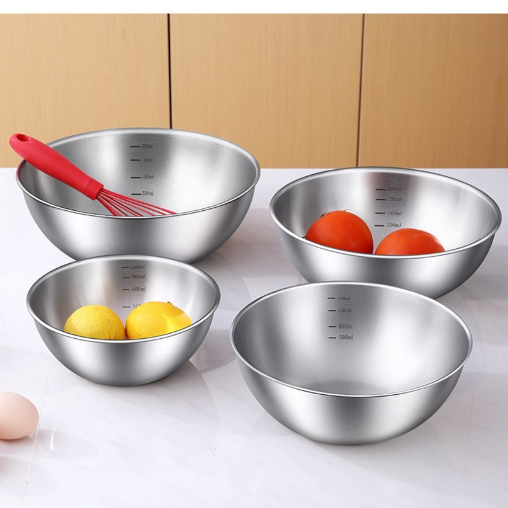 3pcs Stainless Steel Bowl Set  – Food Storage Home Bewertung und Preis