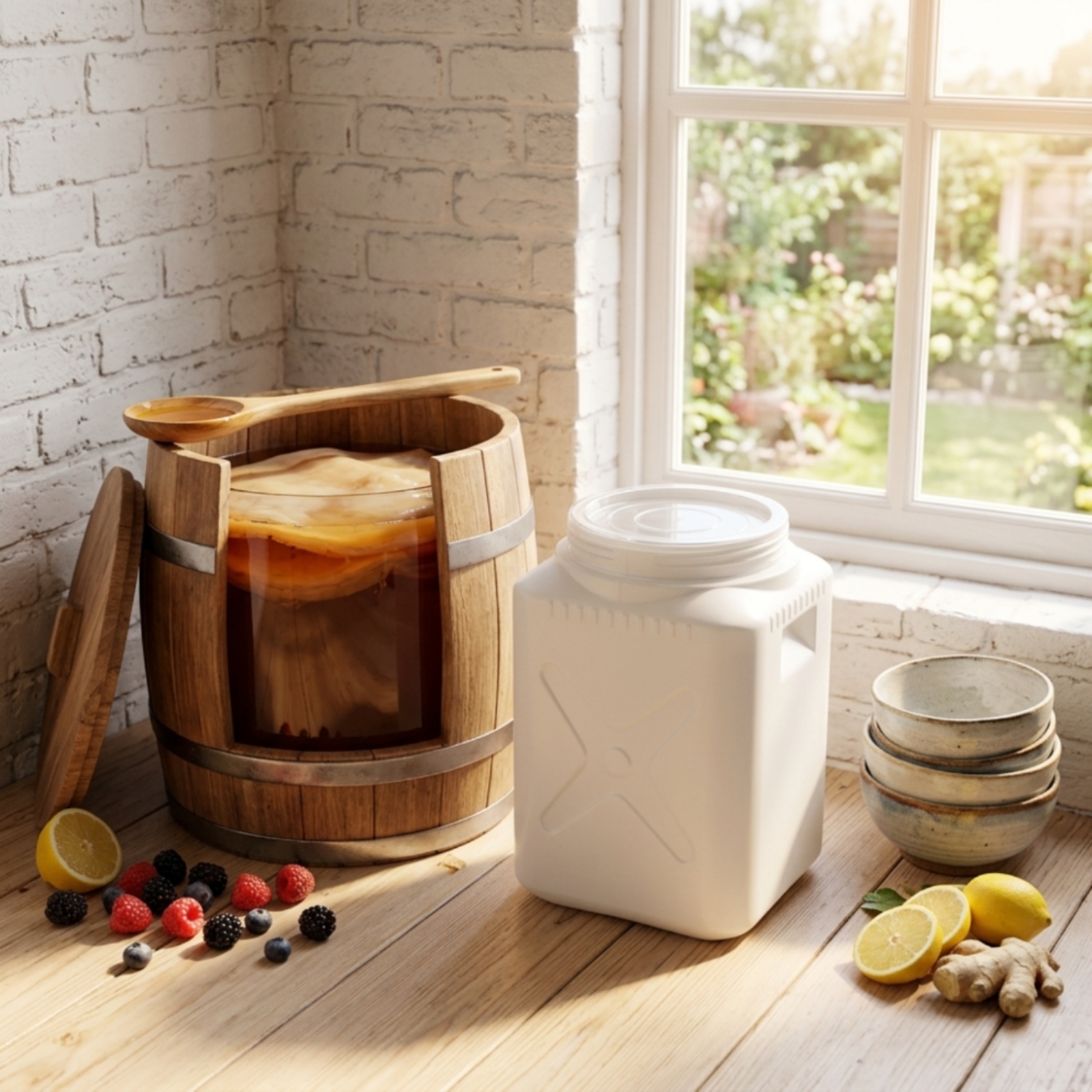 Fermentation Barrel with Lid S – Food Storage Usa Bewertung und Preis