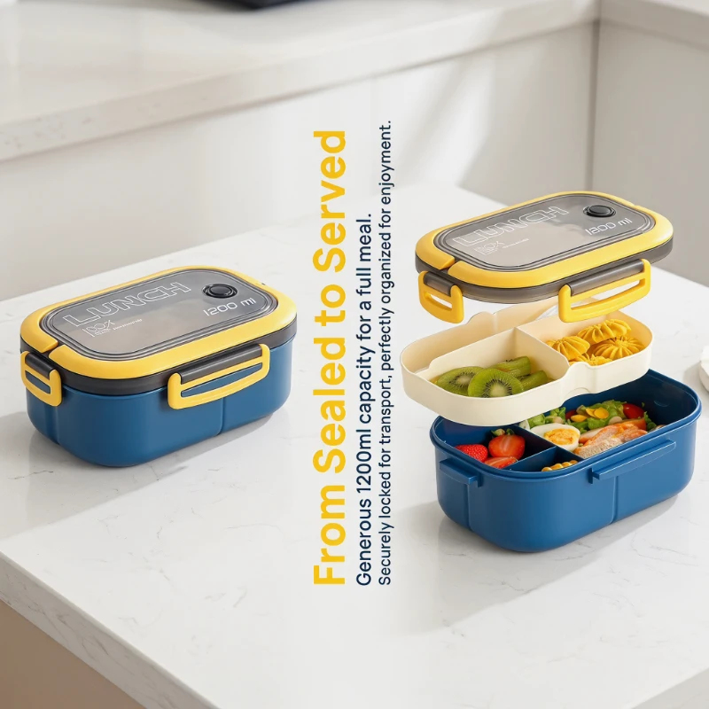 2 Layer Bento Lunch Box With I – Food Storage Hiking Bewertung und Preis