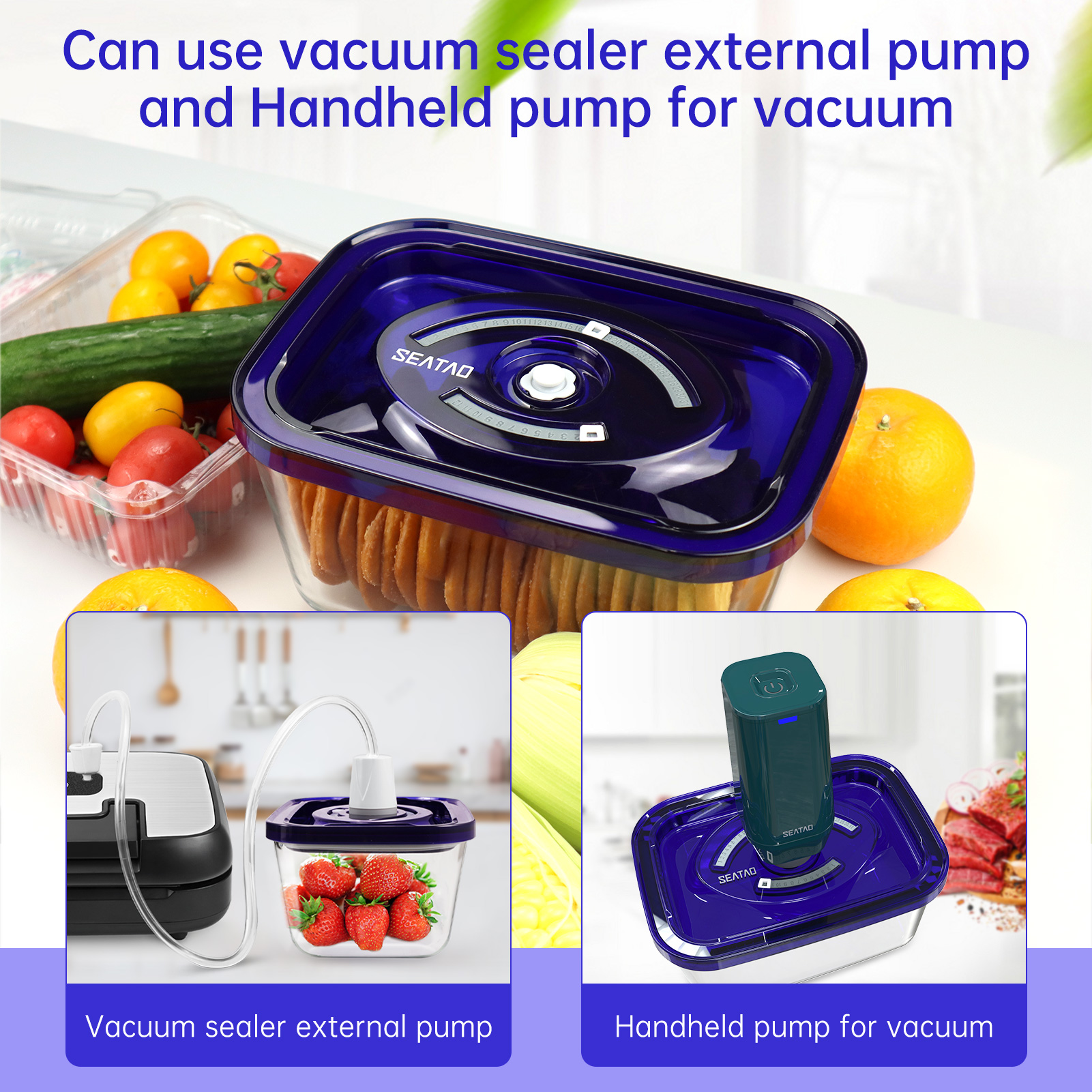 SEATAO Glass Food Storage Cont – Food Storage Vacuum Containers Bewertung und Preis