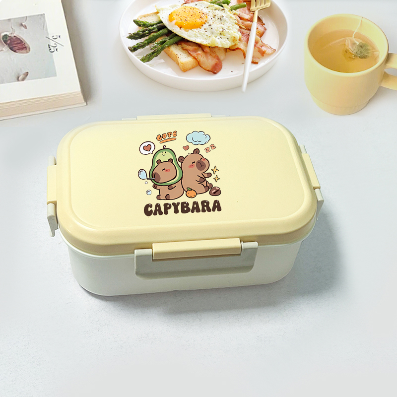 Capybara Bento Lunch Box Carto – Food Storage And Containers Bewertung und Preis