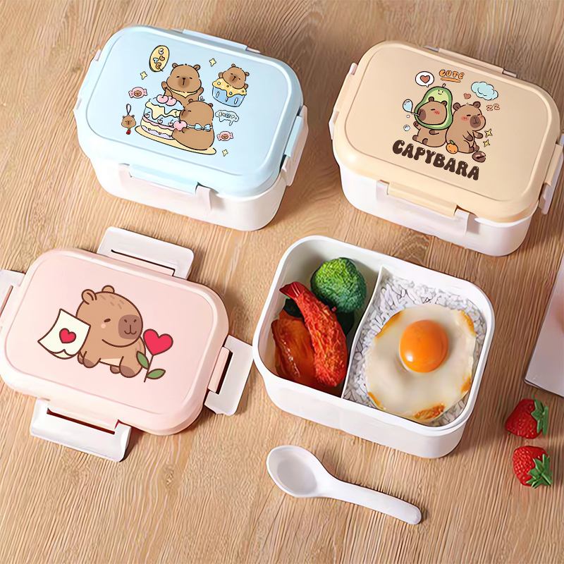 Capybara Bento Lunch Box Carto – Food Storage And Containers Bewertung und Preis
