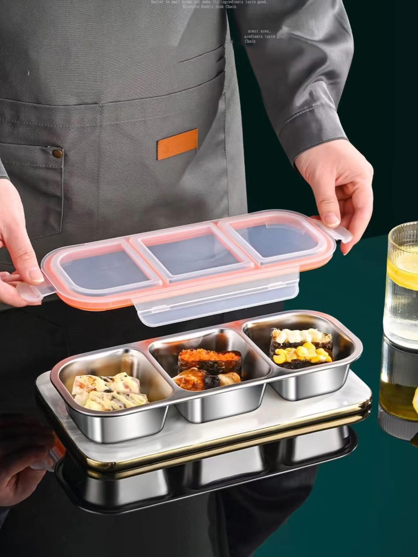 304 Stainless Steel Mini Compa – Stainless Lunch Box Bewertung und Preis